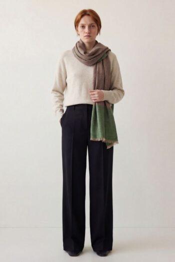 Heritage Pashmina® Silsila Moss Handwoven Scarf