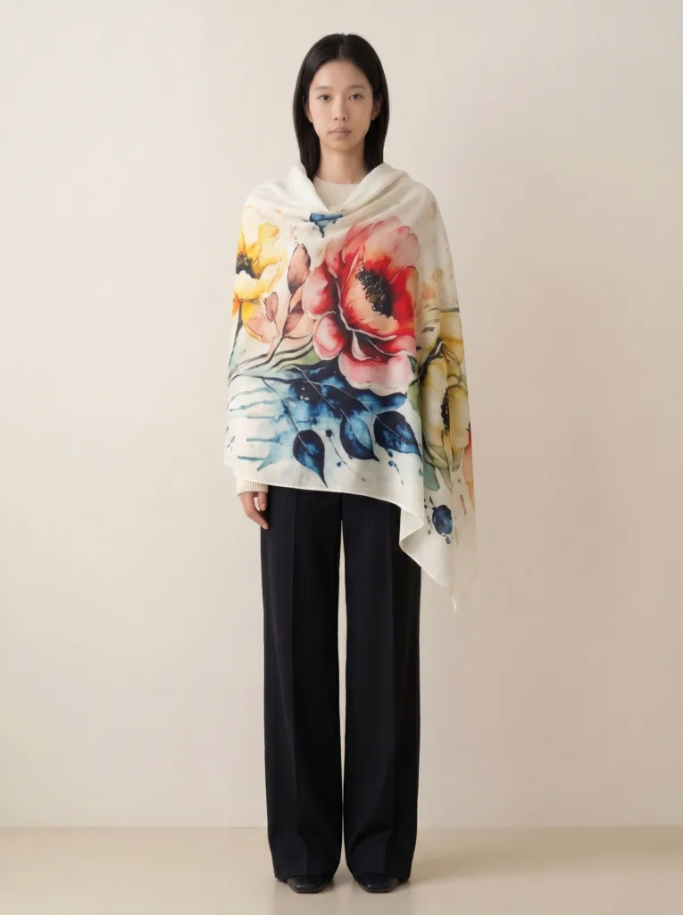 Floral Palette Scarf