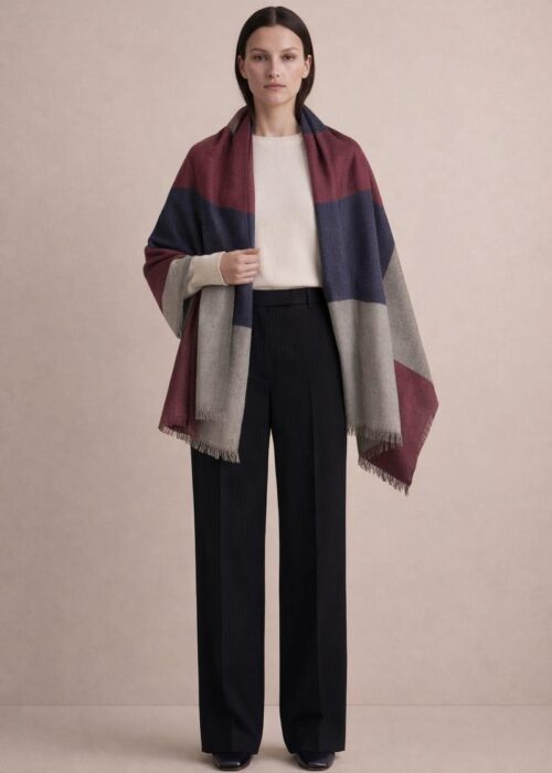 Heritage Pashmina® Faiza Kashmiri Handwoven Scarf
