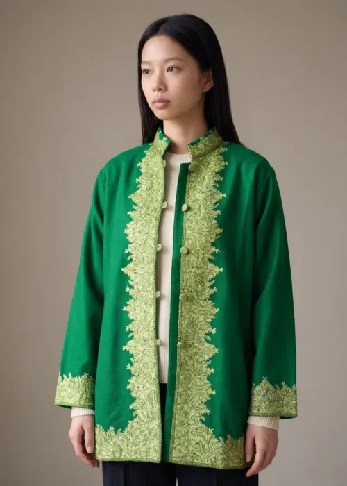 The Dal Meadow Kashmiri Woollen Jacket