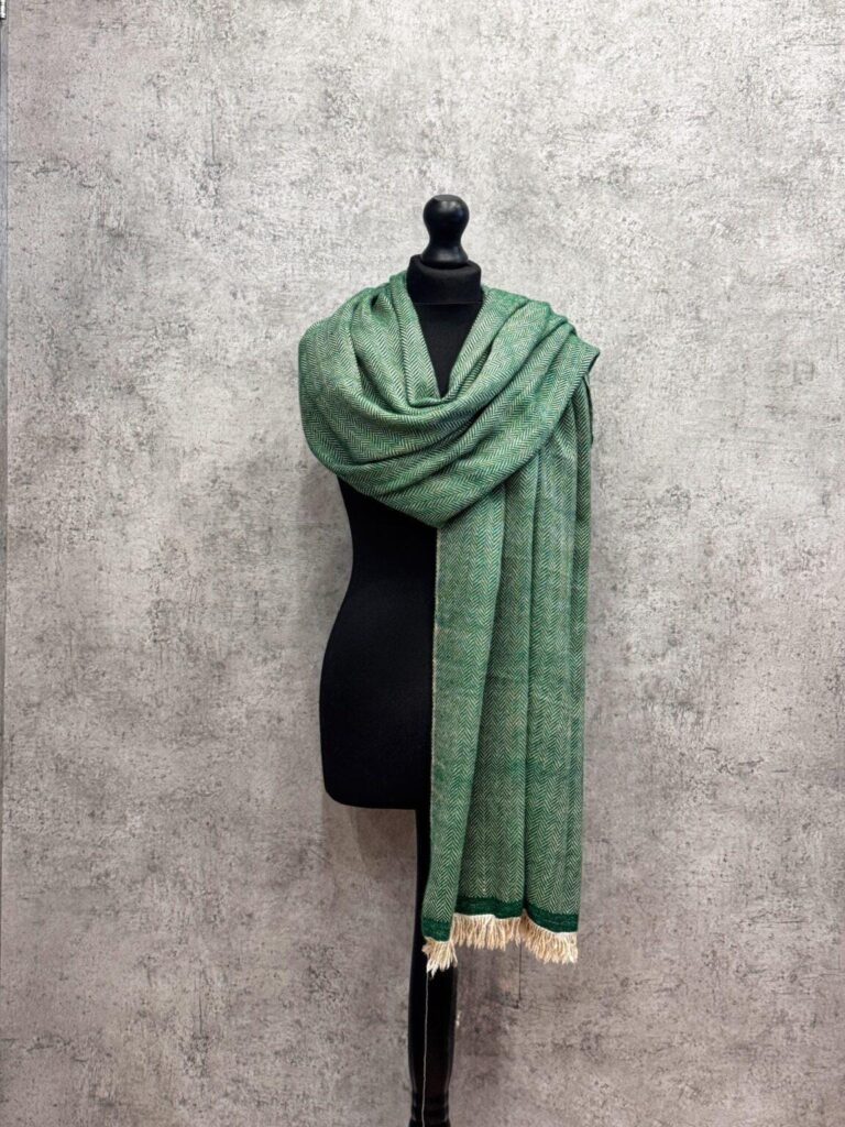Heritage Pashmina® Wavy Meadow Cashmere Scarf