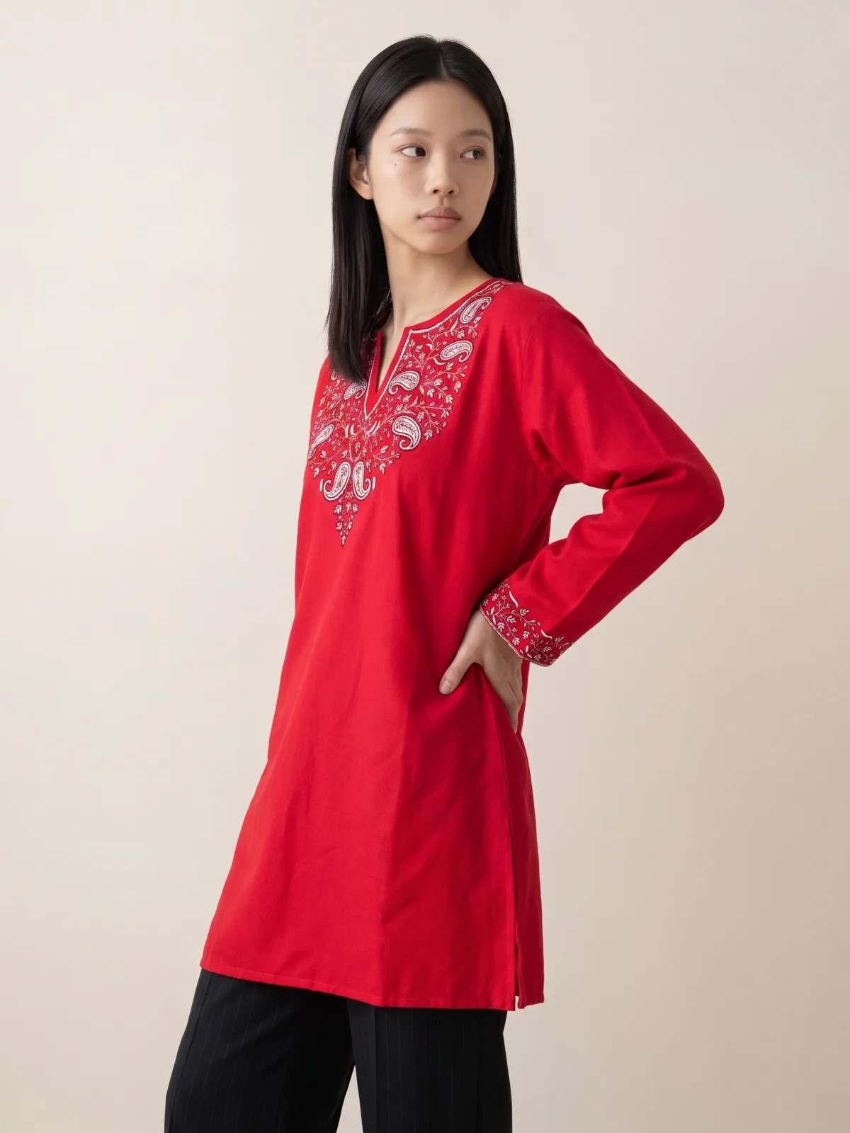 Mehrab Bloom Kashmiri Kurti