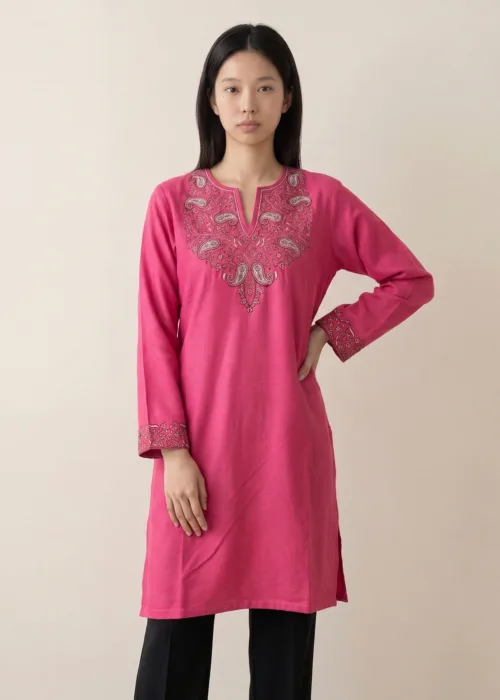 Roseveil Paisley Kashmiri Short Kurti