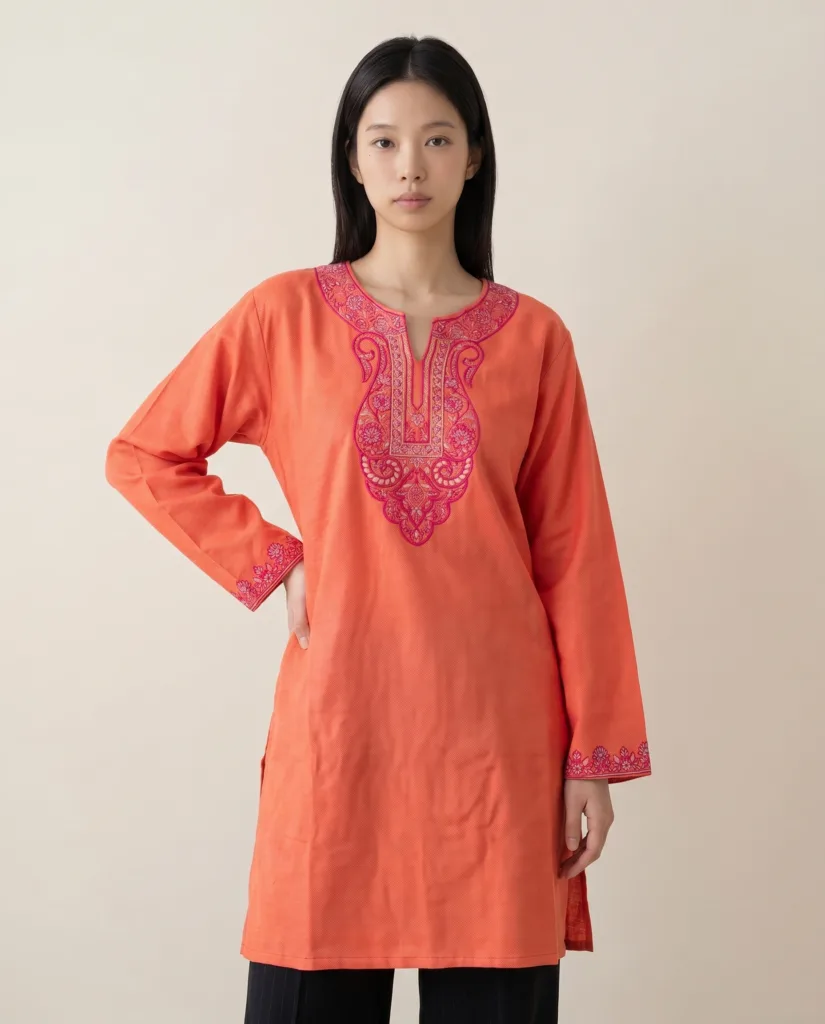 Serenelle Kashmiri Short Kurti