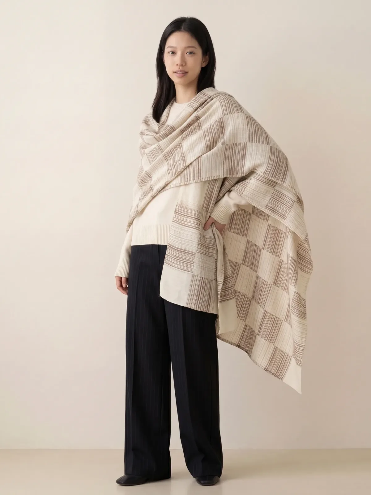 Artisan Grid Scarf