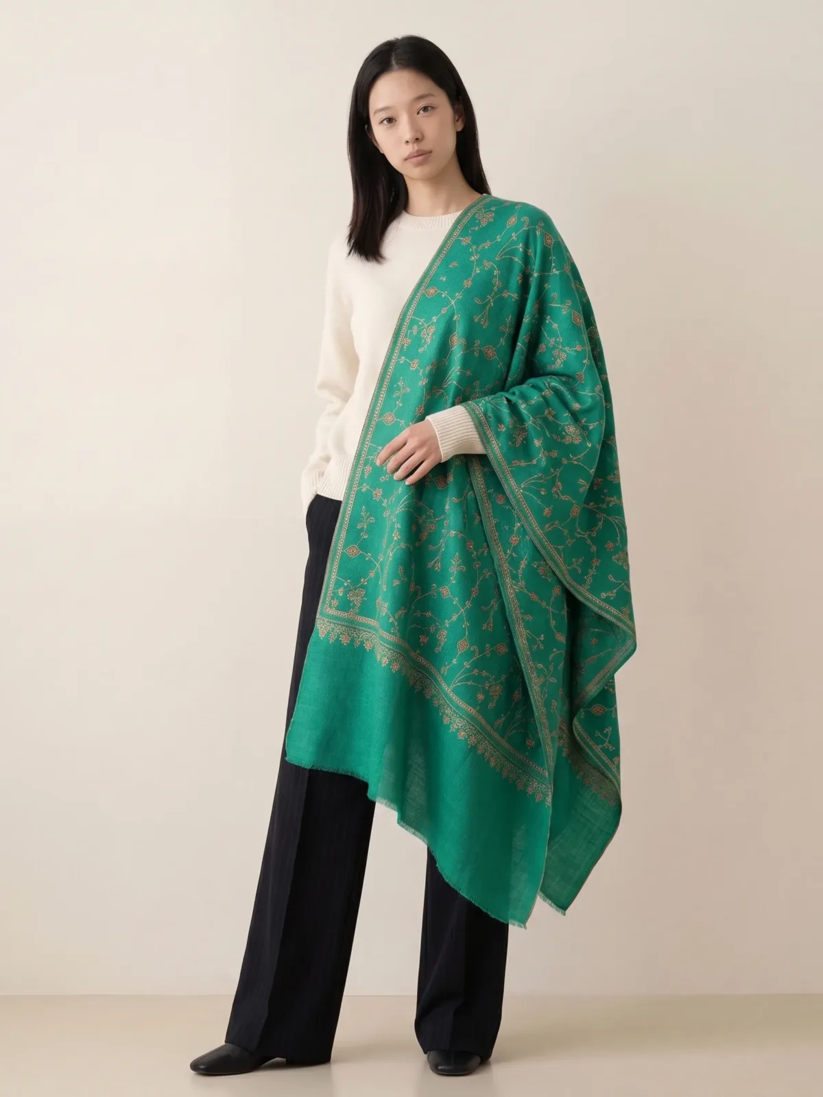 Zamrud Noor Pashmina Scarf