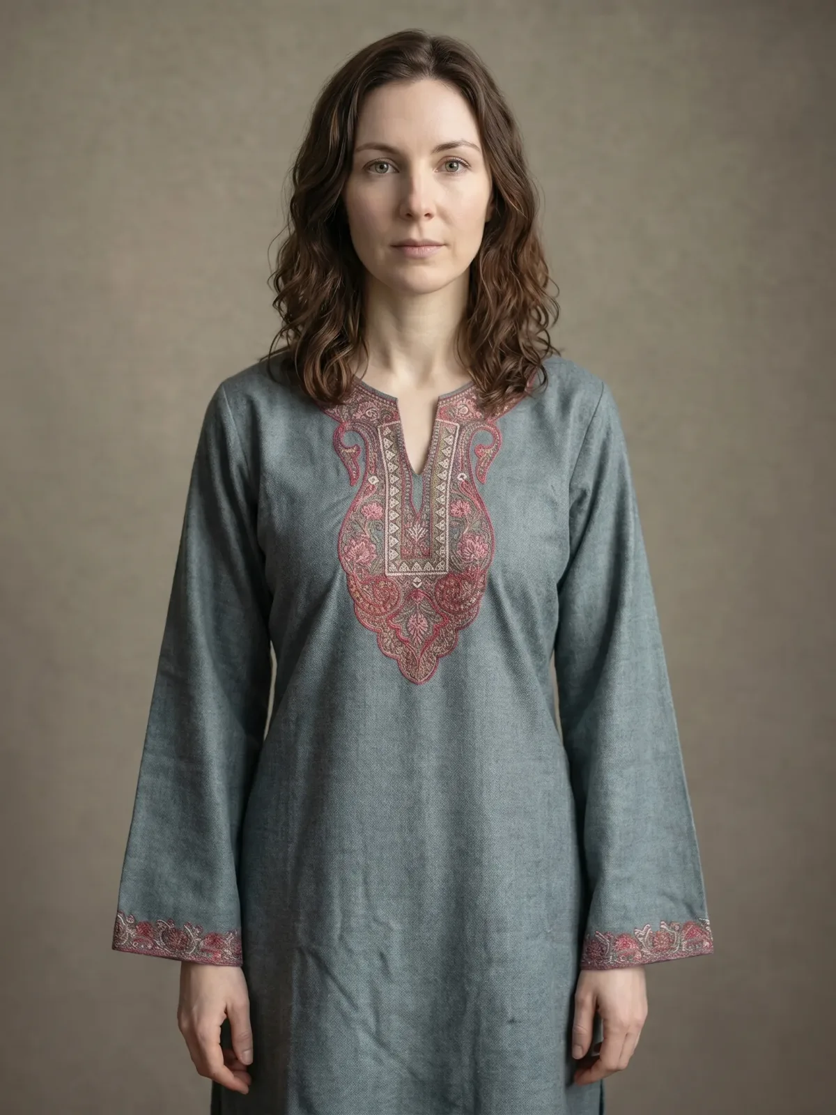 Fern & Bloom Kashmiri Short Kurti