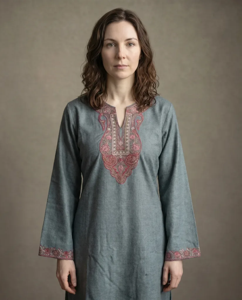 Fern & Bloom Kashmiri Short Kurti