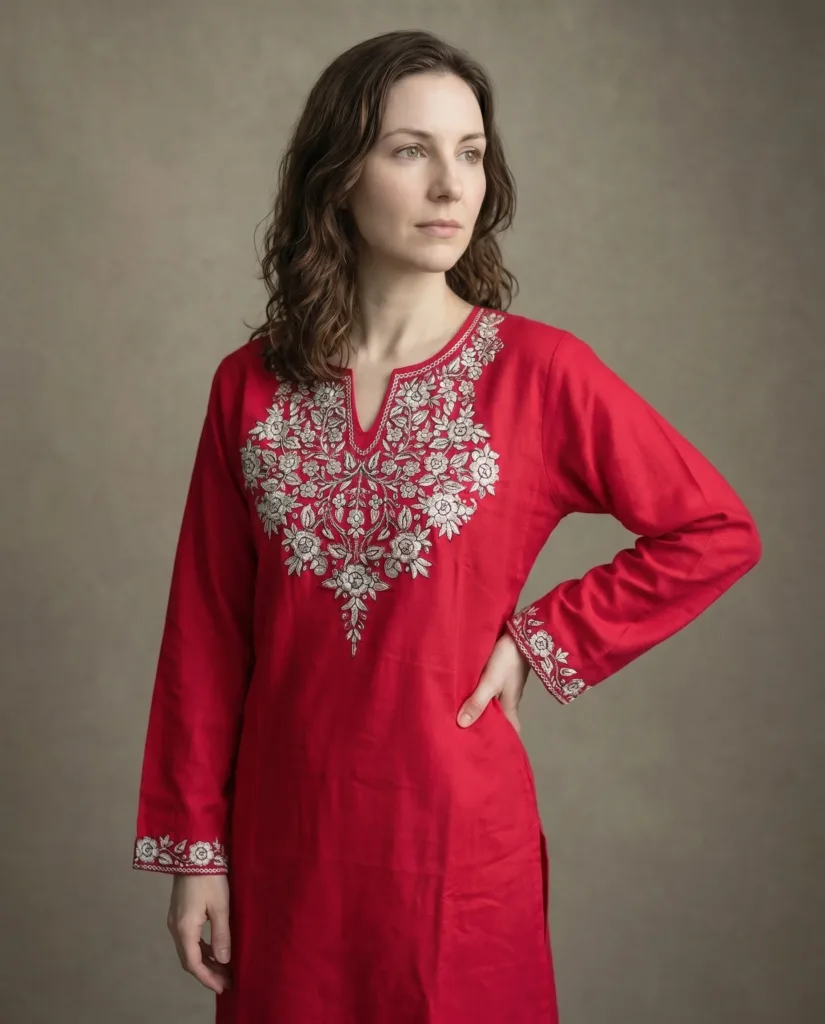 Gulistan Kashmiri Short Kurti