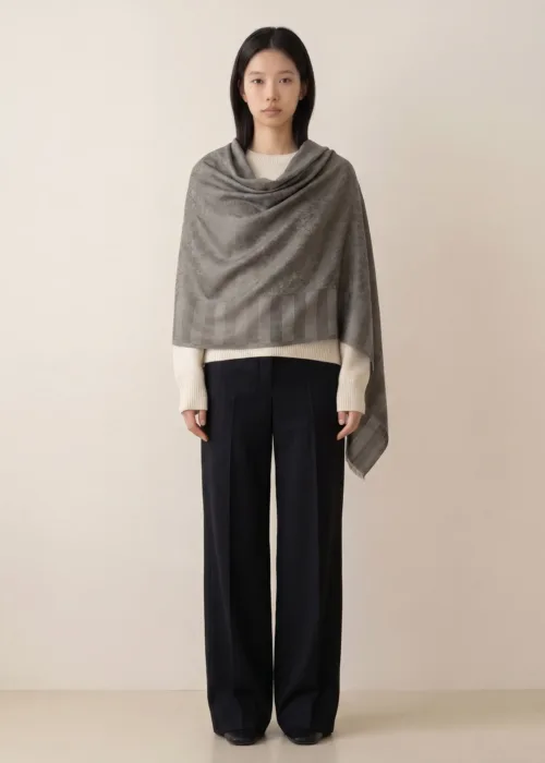 Jacquard Cashmere Scarf