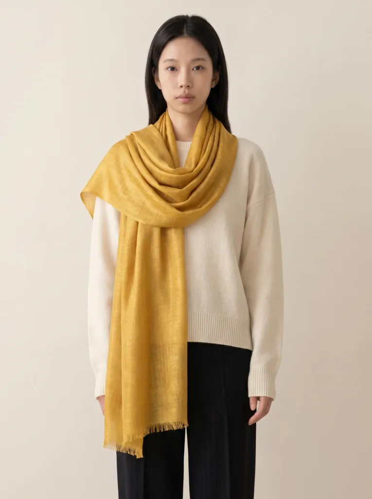 Harud Chandni Wool Silk Scarf