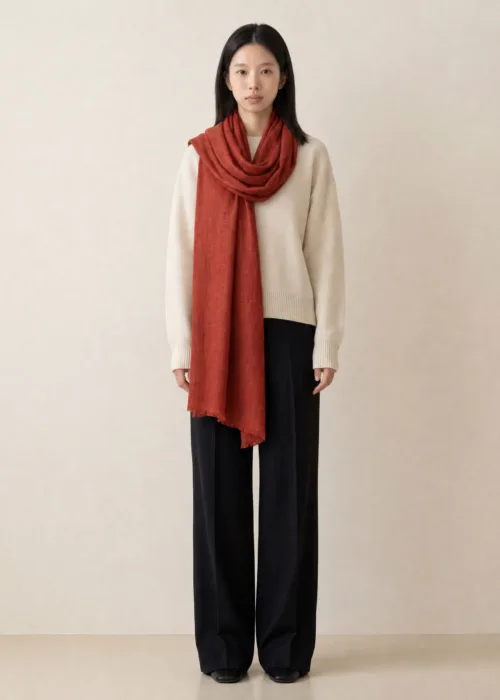 Yemberzal Ruhani Wool Silk Scarf