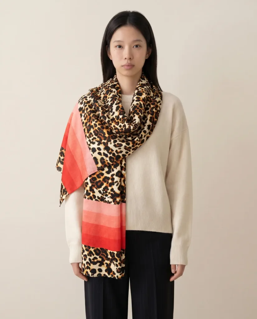 Zoon Parisa Wool Silk Scarf