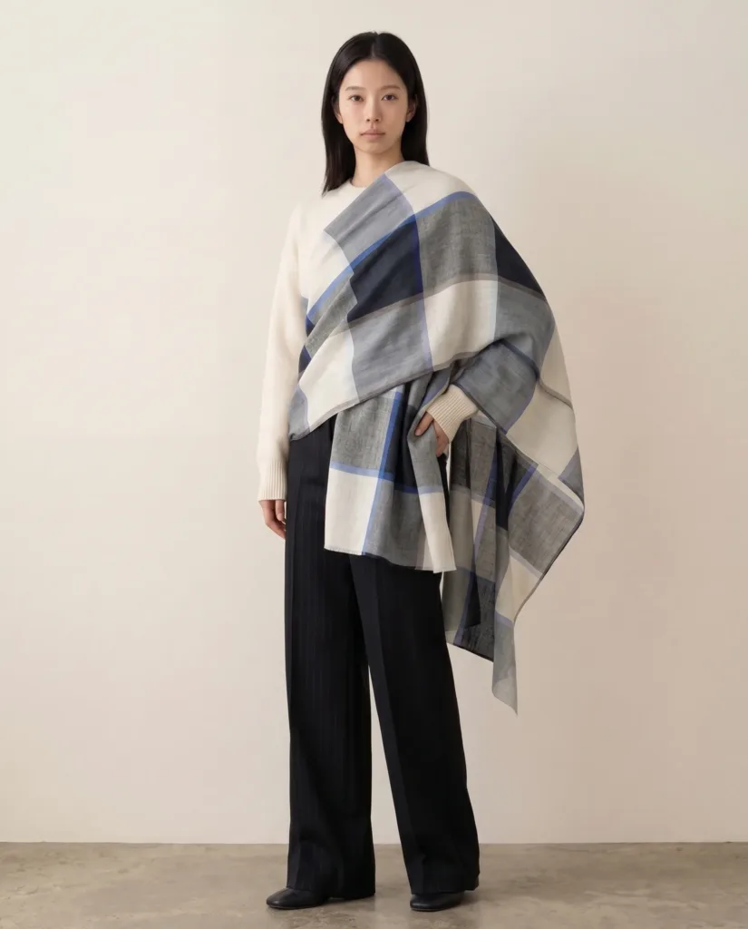 Mosaic Frame Scarf