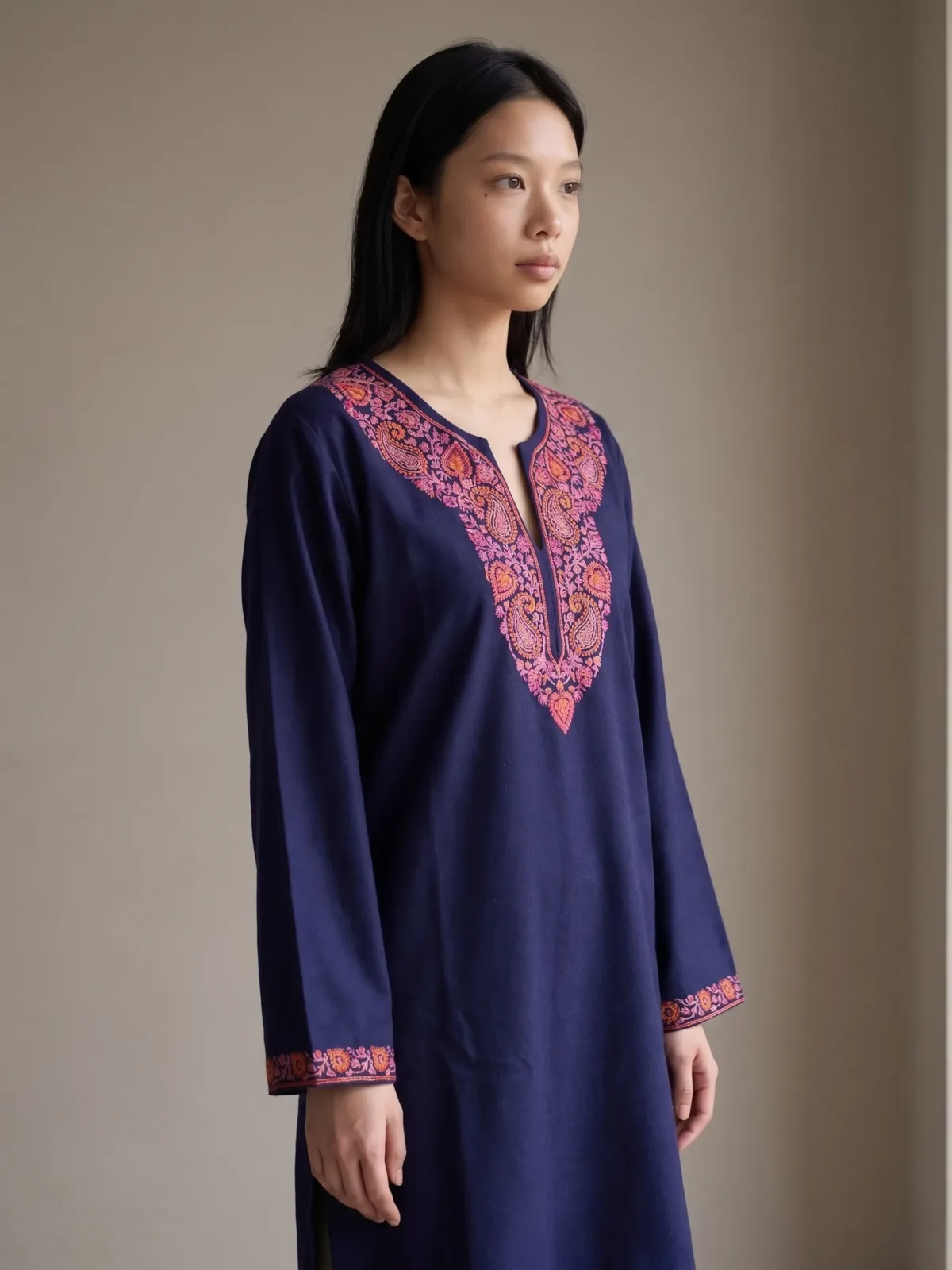 Noorvine Kashmiri Short Kurti