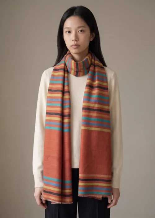 PastelStripes Scarf