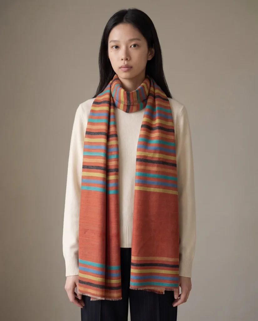 PastelStripes Scarf
