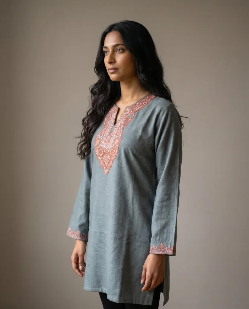 Silkfern Kashmiri Short Kurti