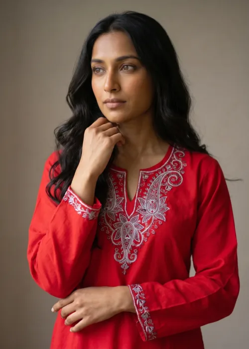 Silkroot Kashmiri Short Kurti