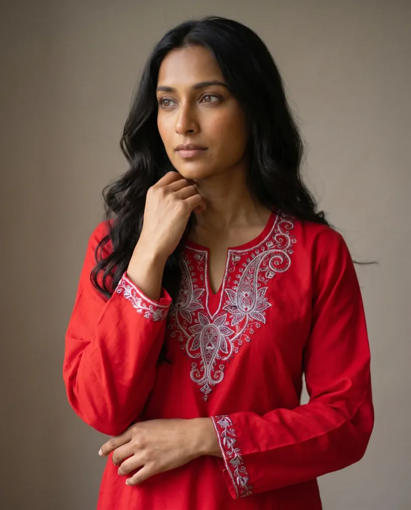 Silkroot Kashmiri Short Kurti
