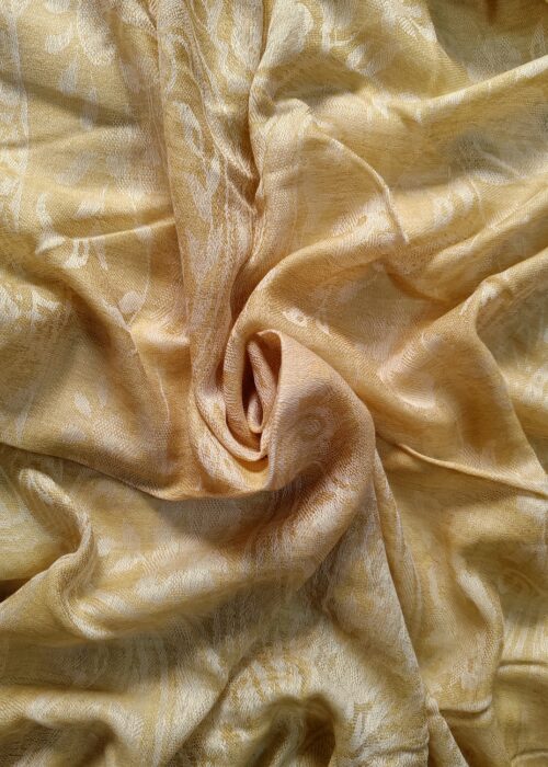 Zarrin Jacquard Merino Silk Scarf