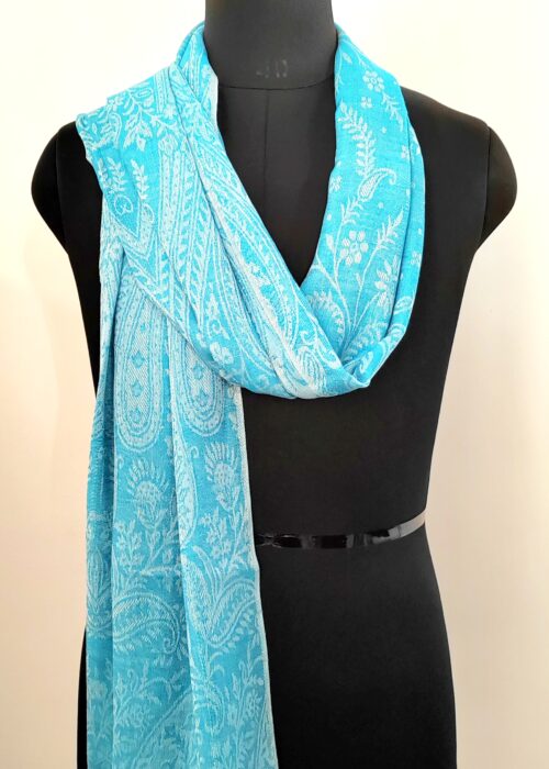 Firozi Kaar Jacquard Scarf