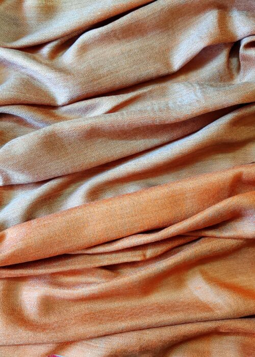 Reversible Aatish e Kashmir Merino Silk Scarf