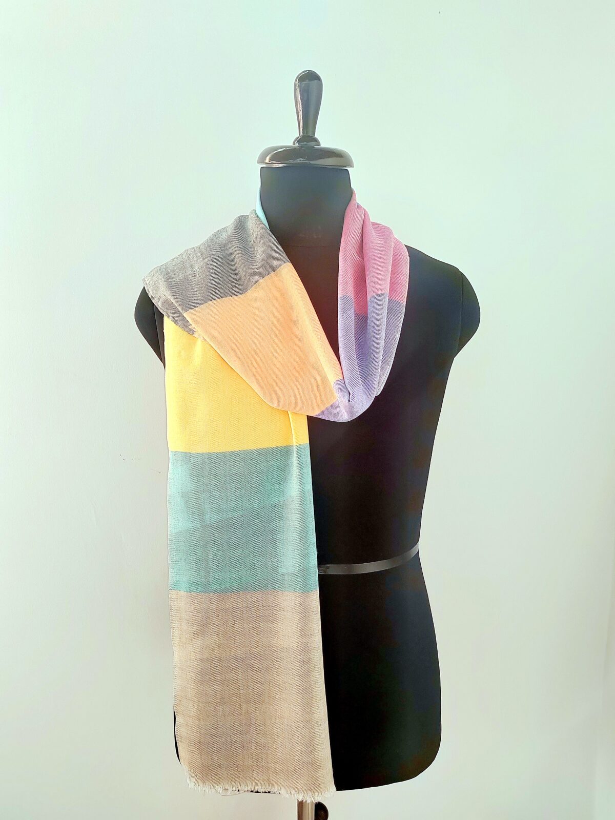 Rang Mahal Wool Silk Scarf