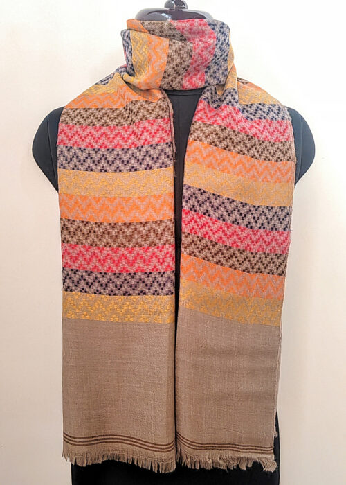 Wildflower Pashmina Kani Shawl