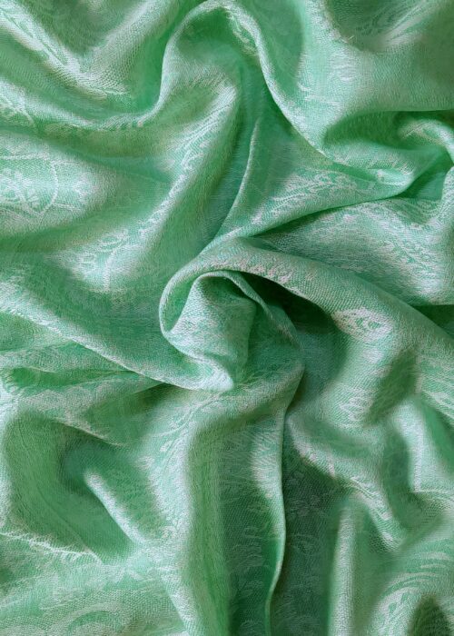 Sang-e-Yashm Jacquard Merino Silk Scarf