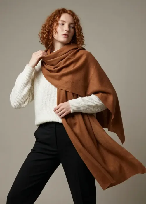Aatish-e-Chinar Cashmere Scarf
