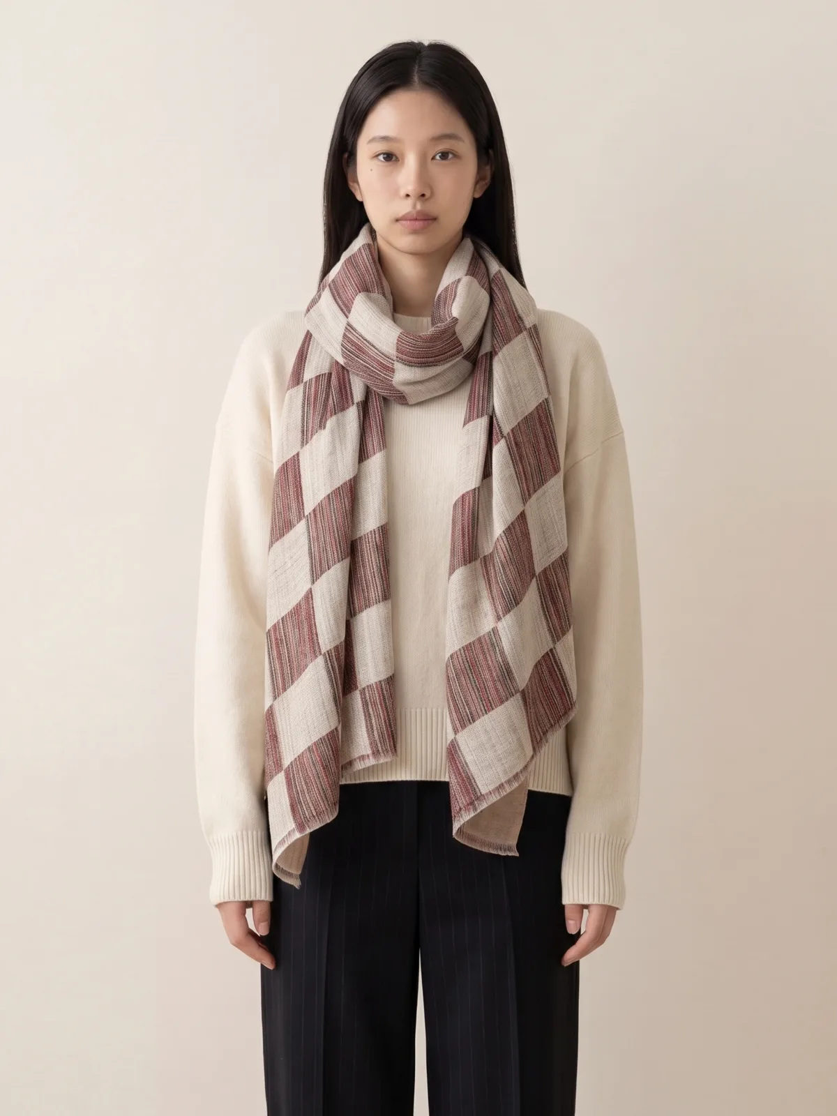 Artisan Grid Scarf