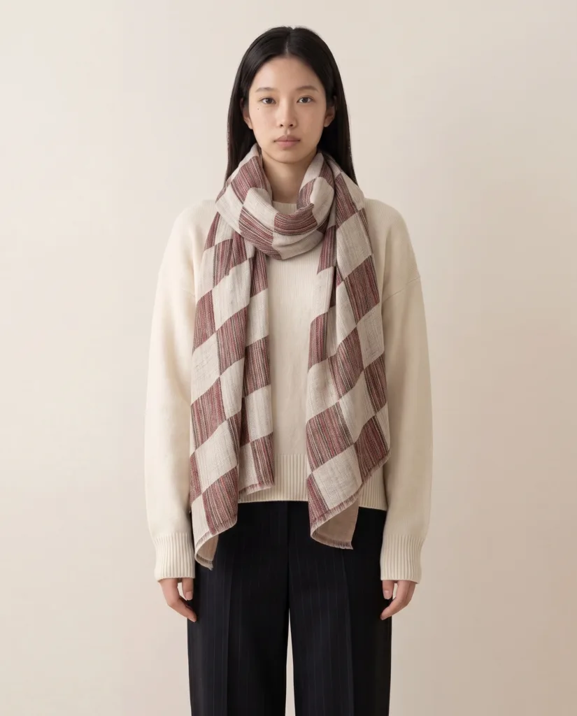 Artisan Grid Scarf