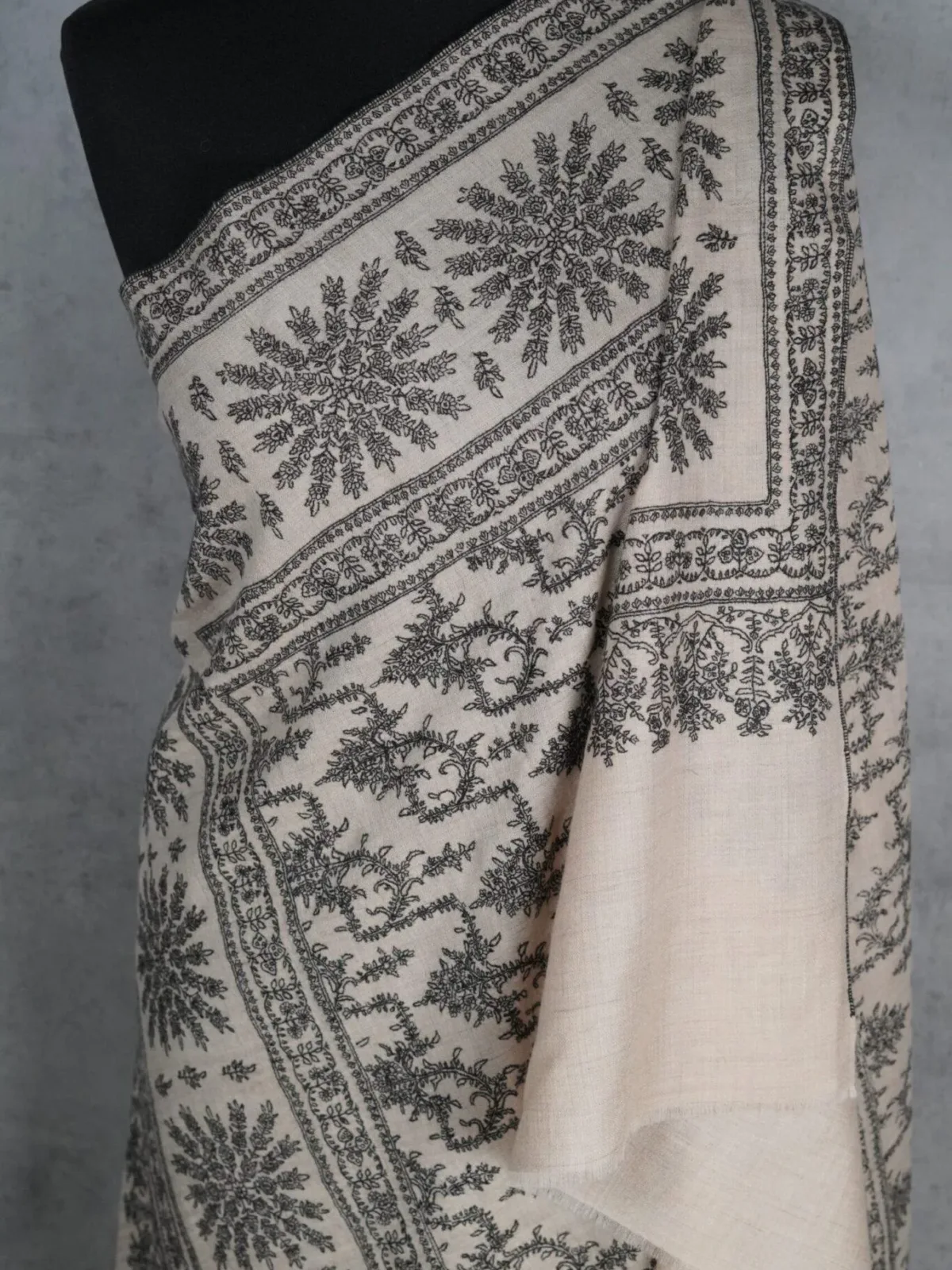 Shalimar Twilight Handmade Kashmiri Pashmina Shawl