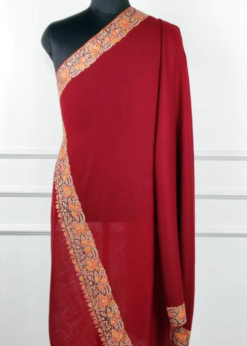 Noor-e-Zar Sozni Shawl