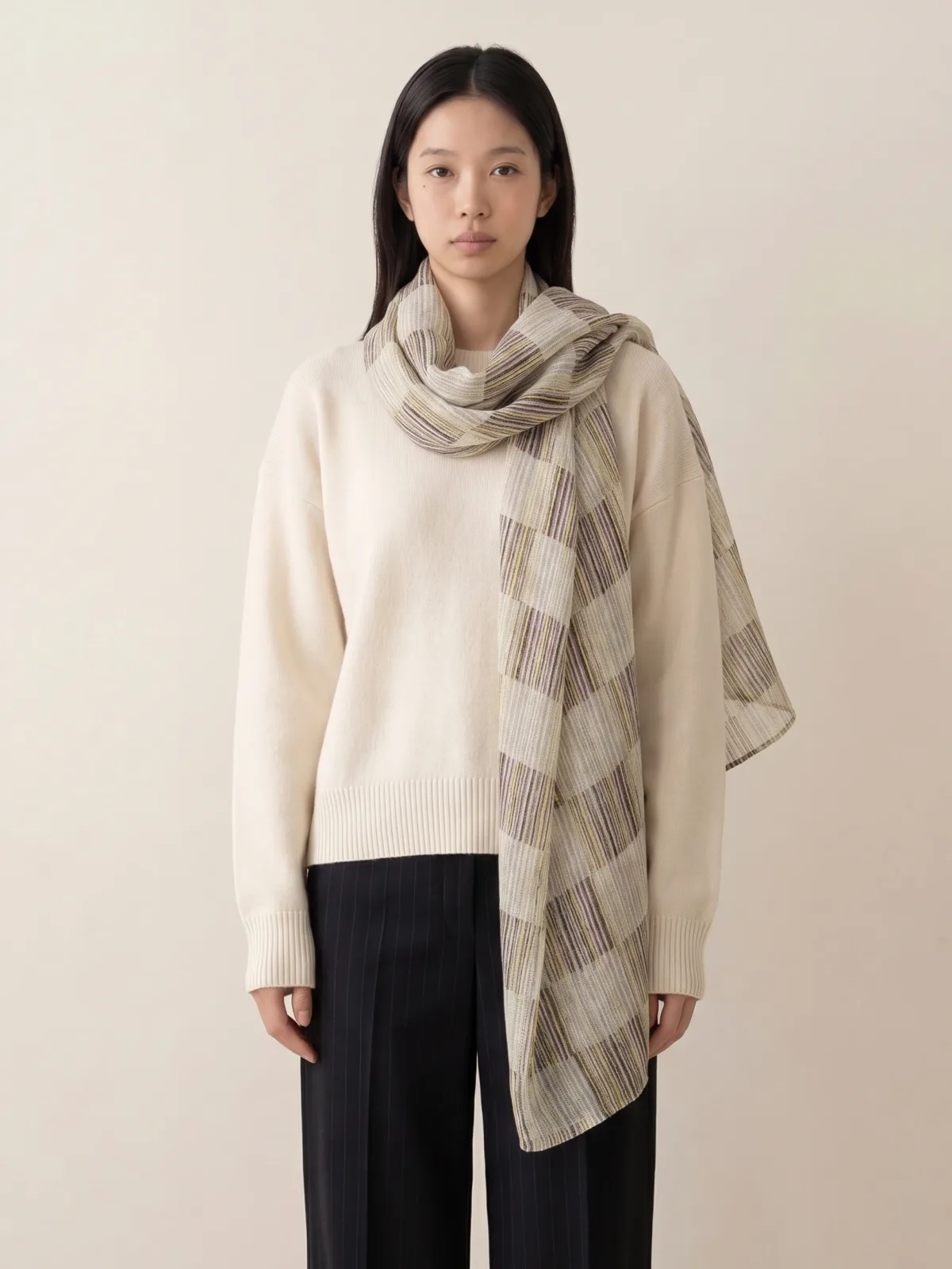 Artisan Grid Scarf