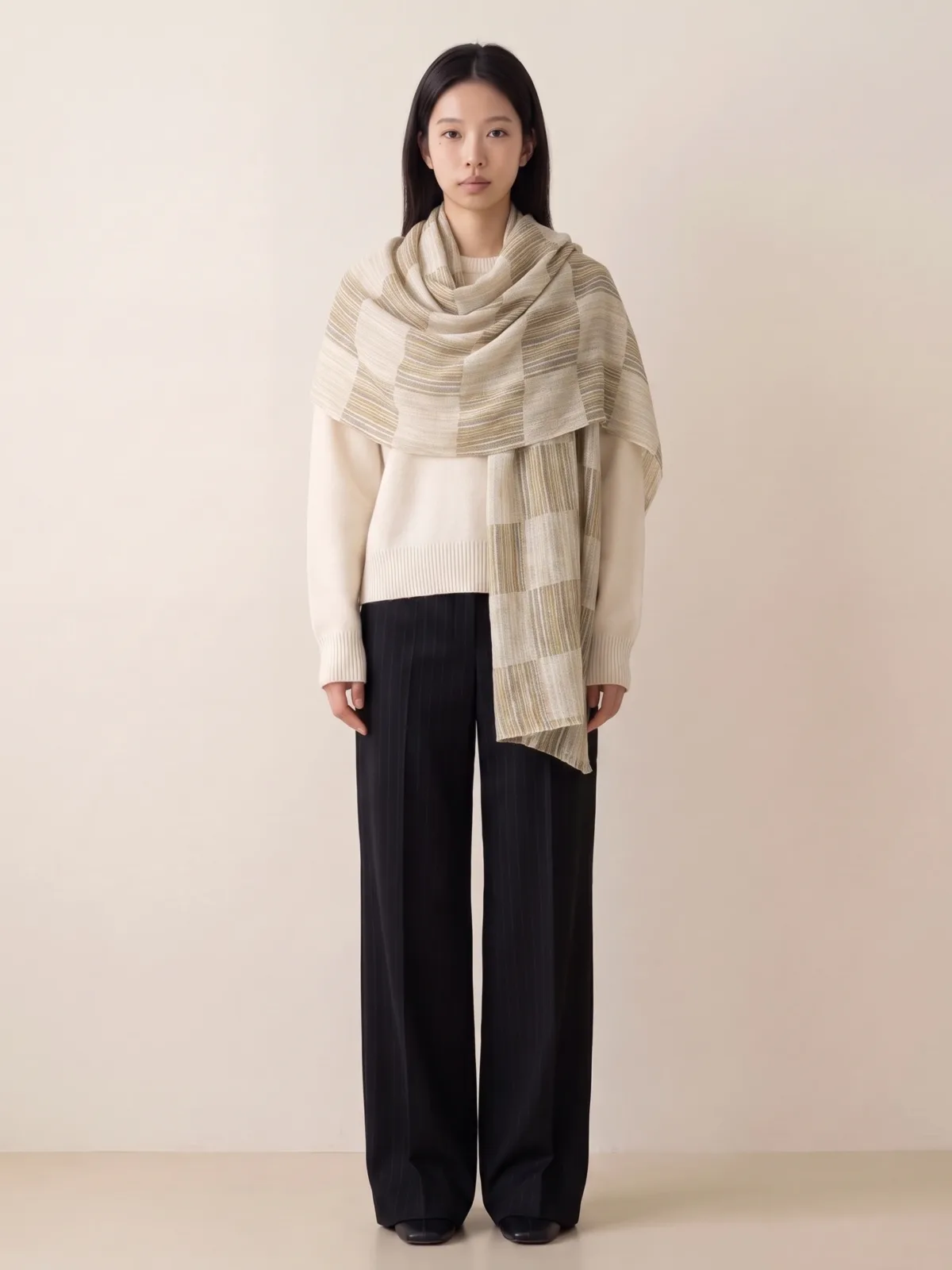 Artisan Grid Scarf