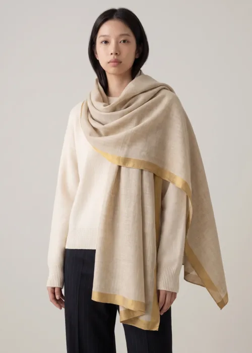 Silk Line Mirage Scarf