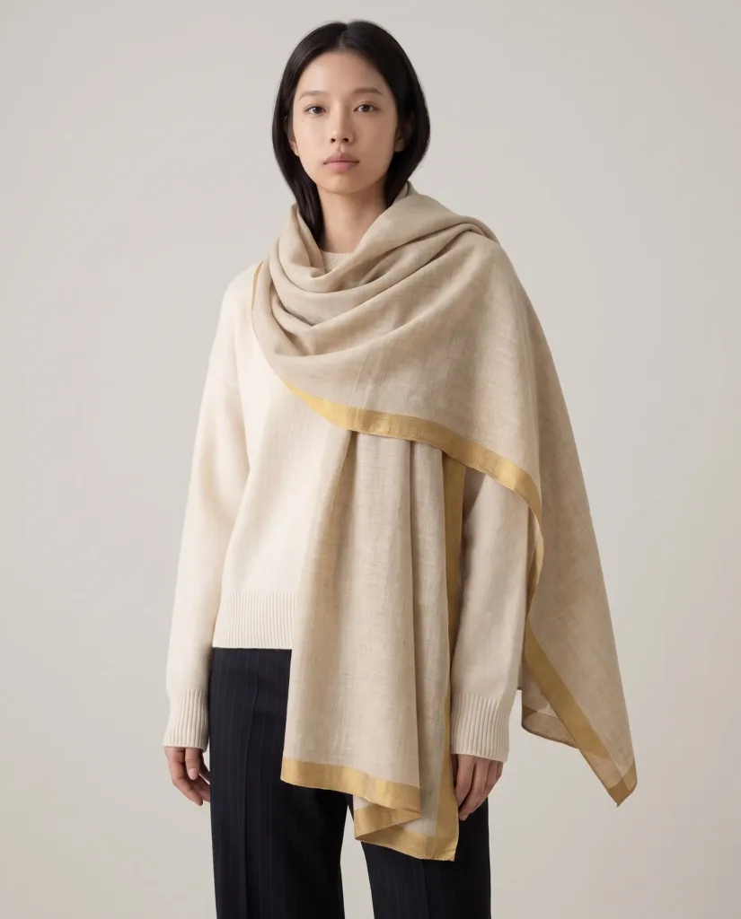 Silk Line Mirage Scarf
