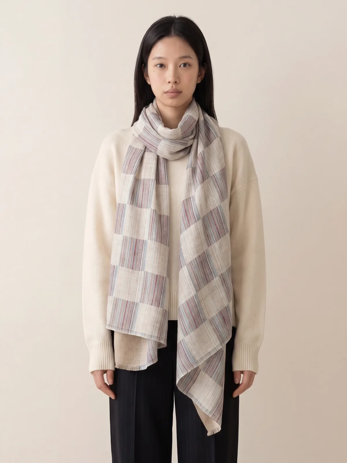 Artisan Grid Scarf