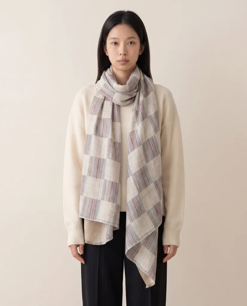 Artisan Grid Scarf