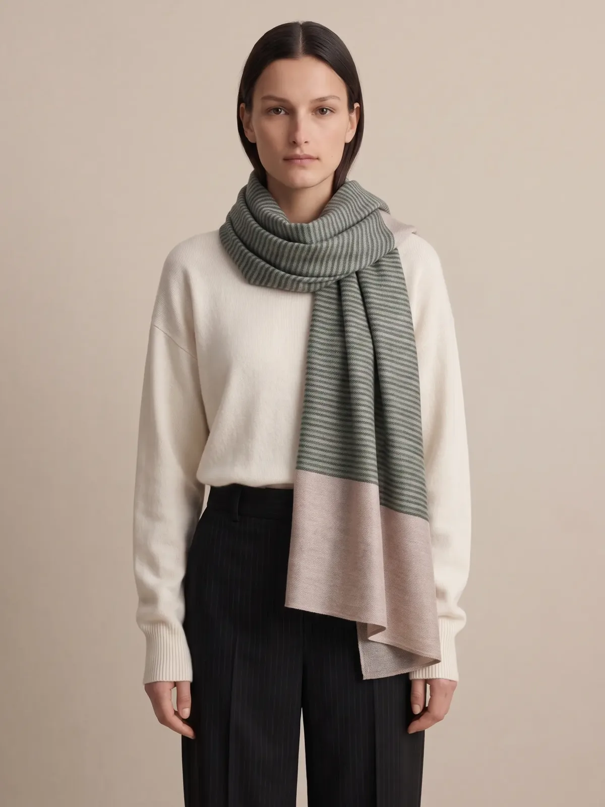 Heritage Pashmina® Hawa-e-Sarhad Handwoven Scarf