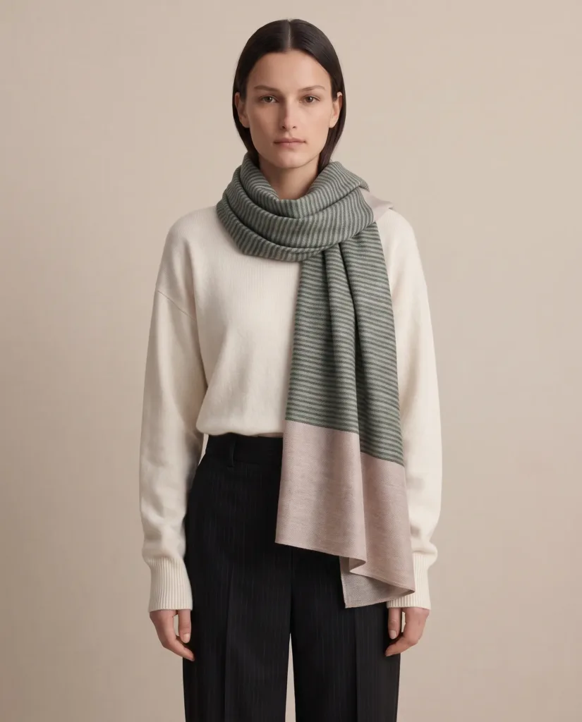 Heritage Pashmina® Hawa-e-Sarhad Handwoven Scarf