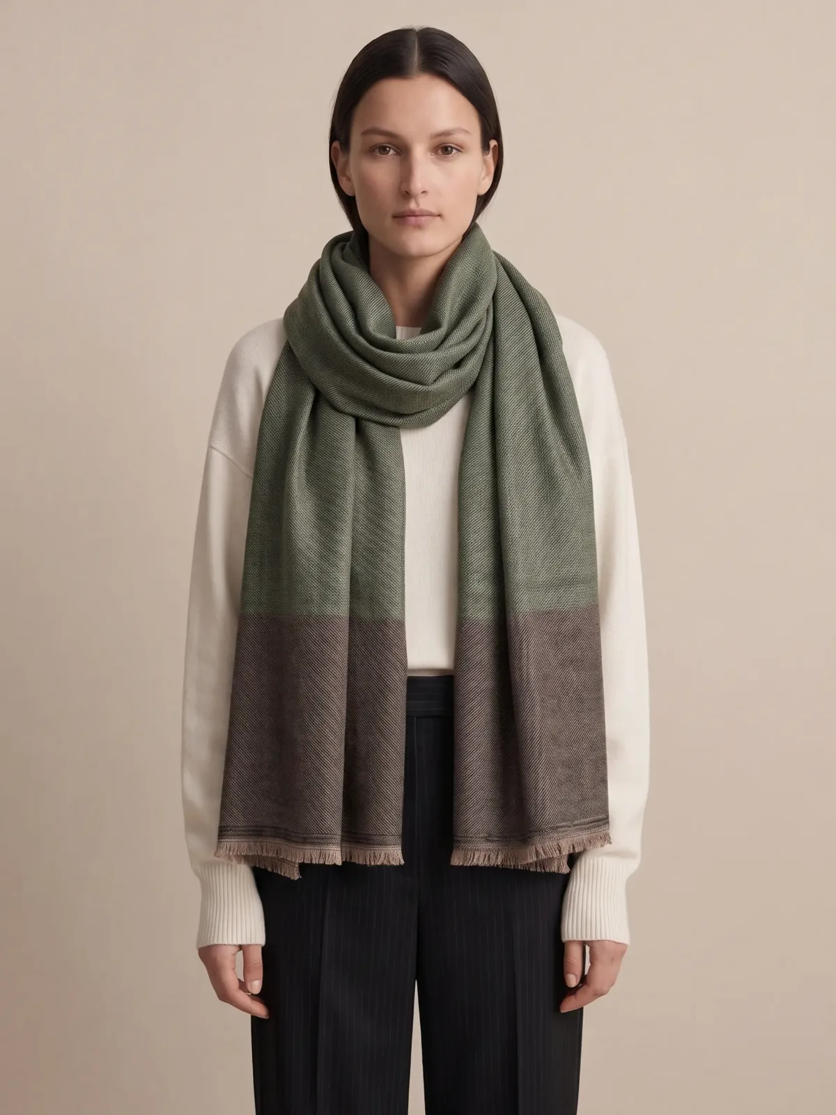Heritage Pashmina® Sukoon Shade Handwoven Scarf