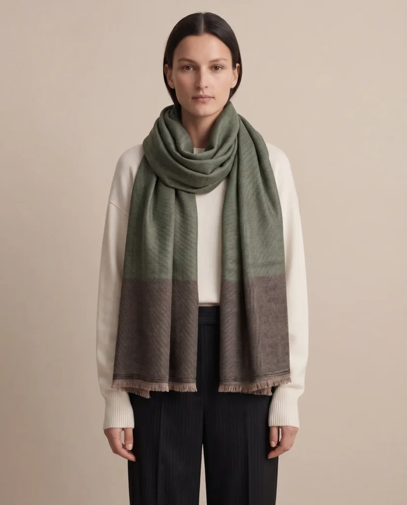 Heritage Pashmina® Sukoon Shade Handwoven Scarf