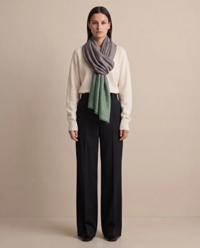 Heritage Pashmina® Raahat Meadow Handwoven Scarf