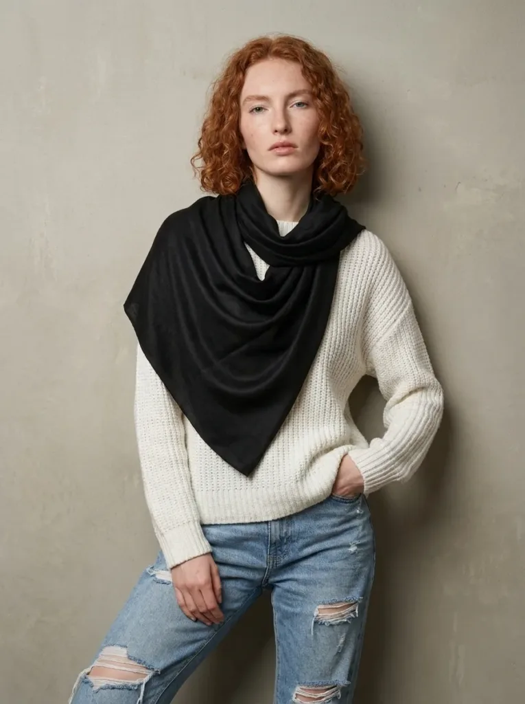 Siyahposh Cashmere Scarf