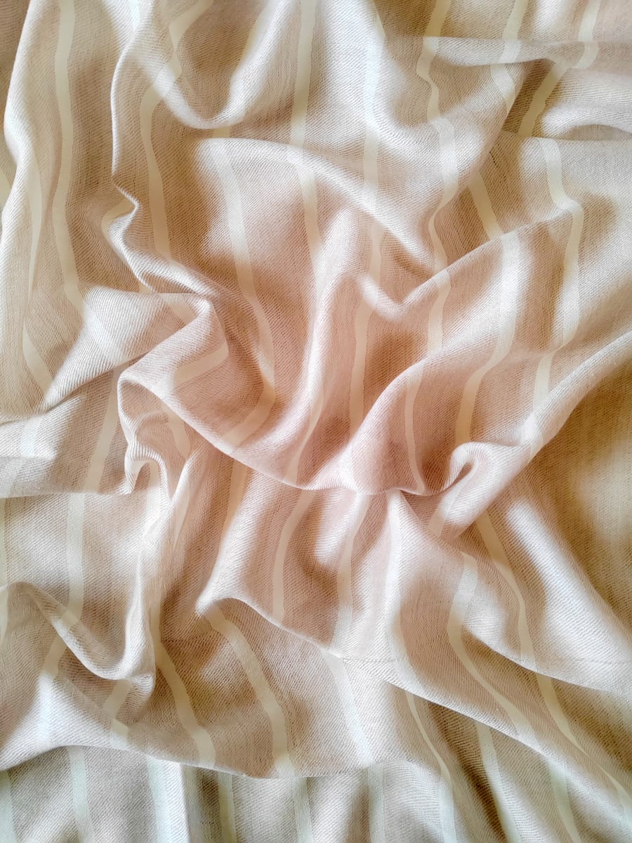 Noor Kashmiri Wool Silk Scarf
