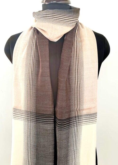 Sheen Zameen Wool Silk Scarf