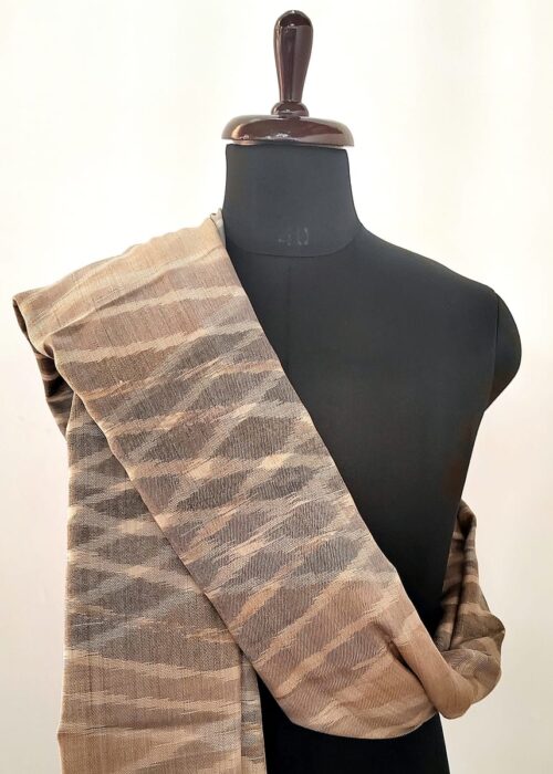 Driftwood Ikat Men's Shawl